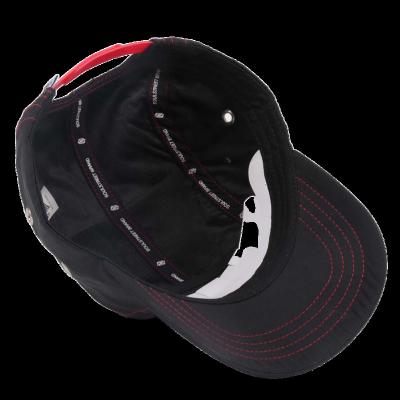 China JOINT Hole Summer Custom Private Satin Striped Label Embroidered Hats Sports Baseball Cap for sale