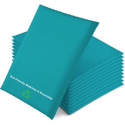 China Waterproof 6x9 Inch Poly Bubble Mailers, Padded Envelopes Bags For CD, Gift, Tote & Pack, Cyan/Teal (Usable Size: 5x9 inch) for sale