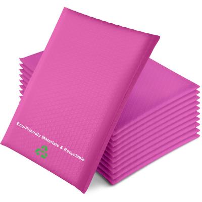 China Waterproof 11x15 Inch Poly Bubble Mailers, Padded Envelopes Bags For Gift, Packing & Drop Shipping, Pink (Usable Size: 10x15 inch) for sale