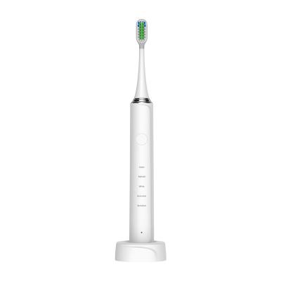 China ABS(Glossy Surface+UVpainiting) Adult Sonic Electric Toothbrush Ipx7 Waterproof Oral Cleaning Portable Wireless Induction Charging Electric Toothbrush for sale