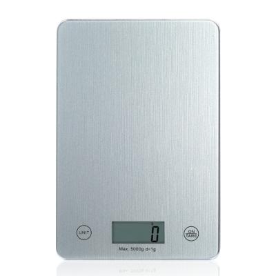 China With 2022 Hot Selling Digital Scale Tray RTS LCD Display 5kg Kitchen Food Weight Scale for sale