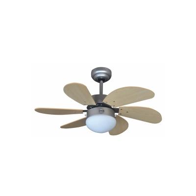 China High Quality Quiet Electric Fan Living Room Dining Room Bedroom COOLING Ceiling Fan with LED Light for sale