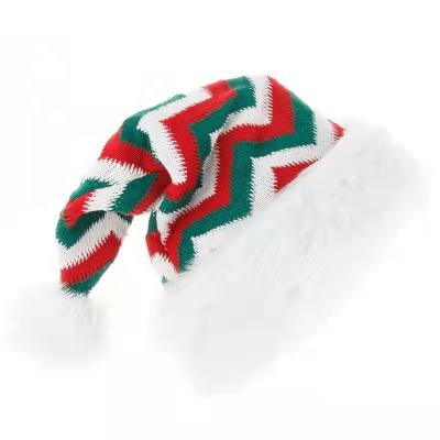 China Wholesale Cheap Christmas Decoration HC721001 Christmas Tree Party Knit Hats For Adults And Kids for sale