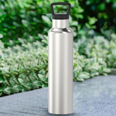 China 500ml 1000ml Gray Metal Water Bottle Custom Stainless Steel PORTABLE Sports Drink Bottles Thermo Pure Copper Vacuum Flask for sale