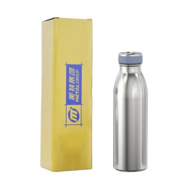 China 500ml 750ml 1000ml Customizable PORTABLE Customizable Double Wall Stainless Steel Vacuum Insulated Drinking Water Bottle Kids Fashion Milk Updraft for sale