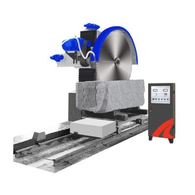 China Automatic stone industrial single column cutting machine for tombstone roadcurb cutting granite factory price for sale