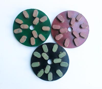 China High Efficiency Resin Abrasive Polishing Disc For Granite Marble Sandstone en venta