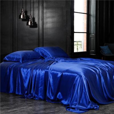 China Antistatic 100% Silk Bedding Set / Mulberry Silk Bedsheets / 100 Silk Sheets Luxury for sale