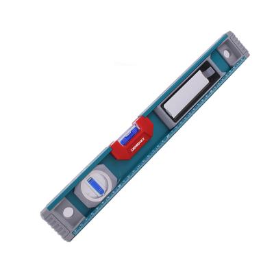 China Measuring Precision Level Gauge Other DIY Tools Blister Design Ruler Aluminum Alloy Spirit Level Strong Magnetic Level Tool for sale