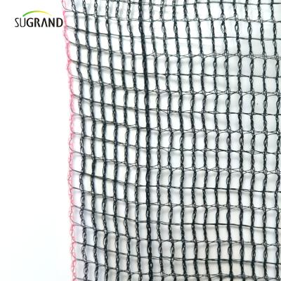 China Best quality durable HDPE and construction safety UV stabilized black netting for fall protection for sale