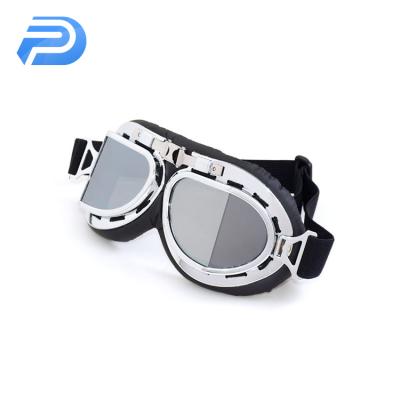 China Outdoor Scratch UV400 Sunglasses Goggles Protector Motorcycle Eyewear Lenses Helmet Fog/Anti Goggles For Helmet for sale