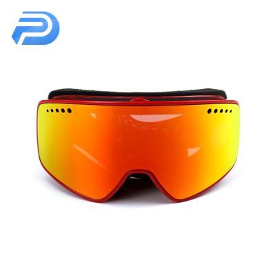 China Custom Anti Fog Anti Fog Ski Goggles Snow Skating Glasses Goggles for sale