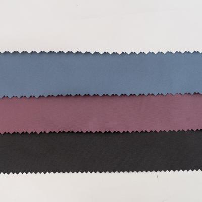 China Breathable Recycled Solid Coated Patched 100% Polyester Pongee Plain Weave Dye Textile Fabric For Clothing for sale