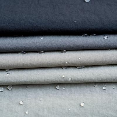 China Water Resistant Ply Plain Weave Water Resist 100% Yarn Polyamide Fabric Nylon Textile For Garment Clothing for sale