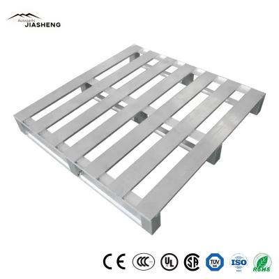 China Pallets de aço galvanizado empilhados em aço inoxidável de face dupla Pallet de aço plano Pallet de metal Pallet de venda a quente à venda