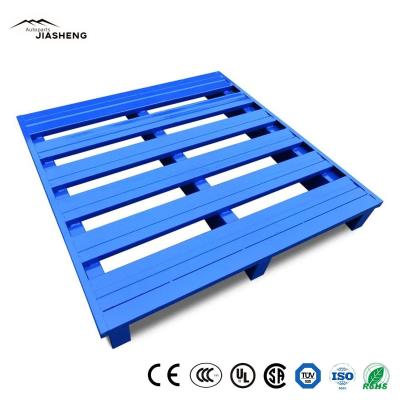 China Warehouse Metal Stacking Pallets Blue Aluminum Metal Pallets Suppliers for sale