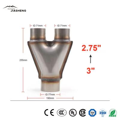 China                  Y-Shaped Three-Way Exhaust Pipe Direct Selling Catalytic Converter Auto Catalytic Converter              for sale