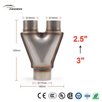 China Auto Exhaust Pipe Catalytic Converter Stainless Steel Material for sale