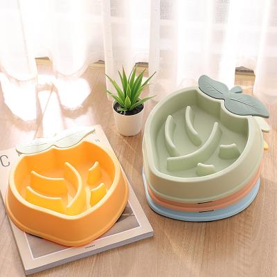 China Wholesale Stocked Slow Food Fruit Pet Bowls Food Grade Pet Food Slow Dog Bowls for sale