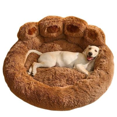 China Hot Selling Warm Medium Large Pet Bed Heating Plus Plush Sofa Sleep Mat General Four Seasons Dog Kennel Pet Bed Pet Supplies for sale