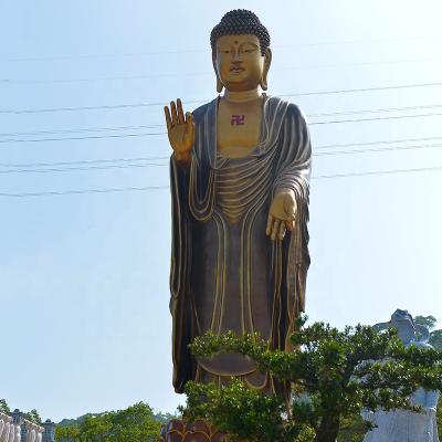 China Large Size China Bronze Buddha Standing In Bronze Buddha Temple for sale