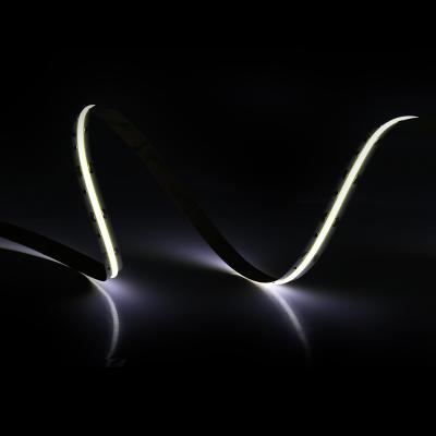 China Cuttable LANDSCAPE COB TDC DC12V DC24V Indoor Car Lighting Double Color Flexible COB LED Strip Light for sale