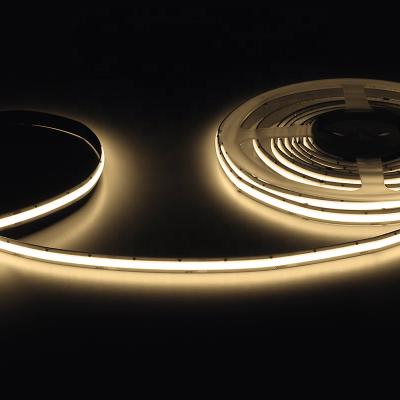 China LANDSCAPE high COB 6/8/10mm wide C.P. COB led cable strip soft decoration lighting indoor cob led strip for sale