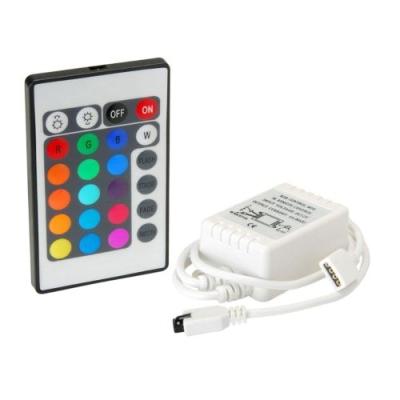 China Control Lights SENSELED 24 Keys Mini IR RGB Led Light Strip Rheostat DC12V RGB LED Lights Remote Controller for sale