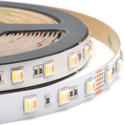 China LANDSCAPE RGB+CCT LED Strip 5050 60led/meter 12v 24v 5 in 1 Chips Flexible Strip for sale