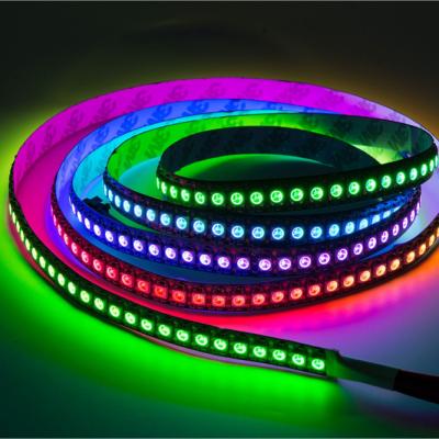 China Indoor Accessible 5V 12V 144LEDs IP20 IP65 IP67 IP68 Landscape RGB DMX LED Strip IC Strip Light for sale