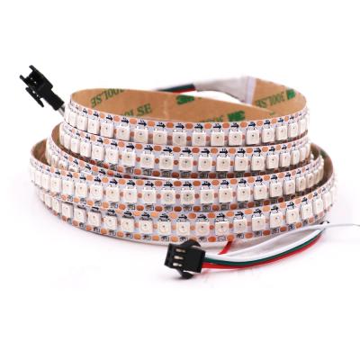 China Landscape Color IC Control 144leds/m Digital LED DMX512 Pixel LED Addressable Magic Strip Light for sale