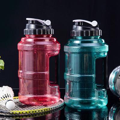 China 2.5L Gallon Mouth Water Bottle Large Capacity Wide Space Sport Water Bottle Outdoor Sport Plastic Drinking Bottle Water Sustainable for sale