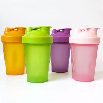 China New Sports Fitness 400ML Whey Milk Space Water Cup Plastic Viable Bottle Extreme Gym Nutrition Mixer Cup Protein Powder Shaker Bottle for sale