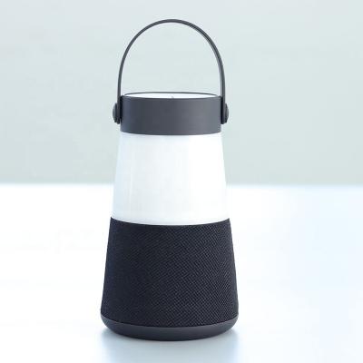 China Strong Base LED Speaker 5W Lamp Lantern Outdoor Camping Wireless Speaker TWS for sale