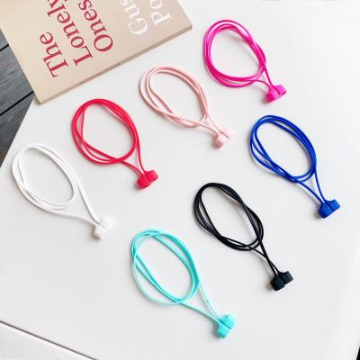 China Fanshion Wholesale Low Price Silicone Waterproof Anti-lost Rope For AirPods Pro Wireless Earphone Anti-lost Rope for sale