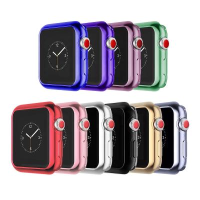 China 2020 Hot Sale Fashion Soft Tpu Scratch Soft Plastic Smart Watch Case For Apple Watch 5/4/3/2/1 for sale