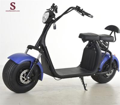 China Fashionable Factory Fat Two Tire 1000W Citycoco Adult Electric Mobility Scooter Adult In NC for sale