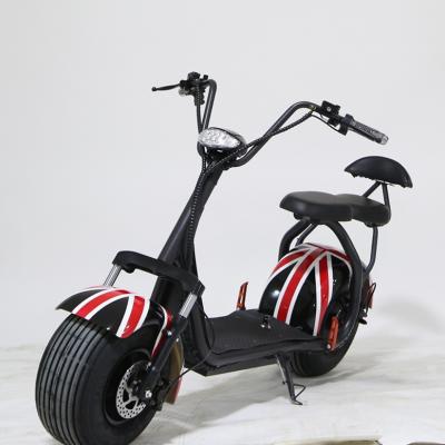 China Citycoco 2022 Fashionable Warehouse 2 Wheel Smarda Holland Electric Scooter With Front And Rear Suspension For Adults for sale