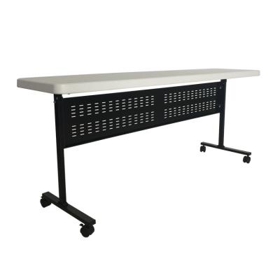 China Wholesale Foldable Portable White Conference Table Desk for sale