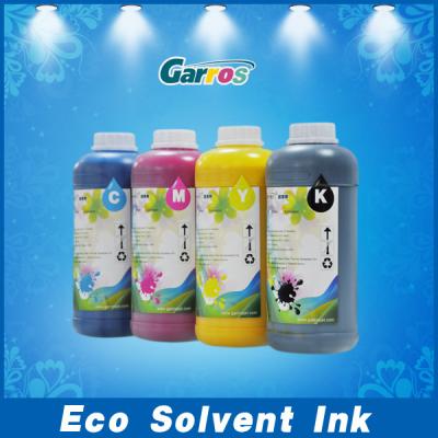 China Tinta solvente barata de Eco para impressoras de Digitas da cabeça de cópia de EPSON Dx5 à venda