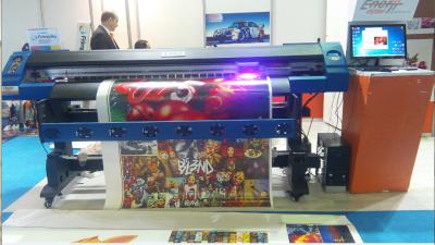 China CMYK-de Oplosbare Printer van Formaatepson Eco 3.2M voor de Reclame van pvc Flex Baner zonder Blok Te koop