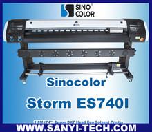 China epson eco solvent printer, with DX7 printhead, high resolution reach to 2880dpi,competitive price for sale