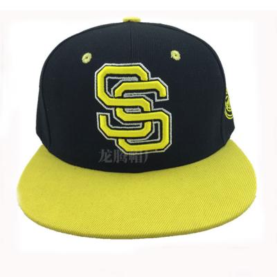 China JOINT hat factory custom fashion 3D embroidered baseball caps for men and women flat along hip hop hats for sale