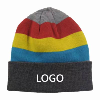 China People's and women's skull cap autumn and winter hats warm knit hats custom for sale