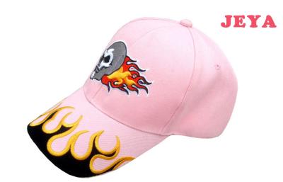 China JOINT Racing Baseball Cap Embroidery Skull Flame Running Sport Caps Outdoor Hats for sale