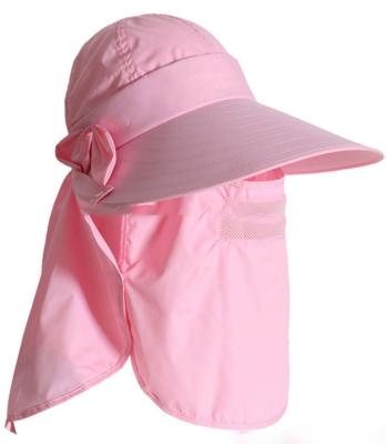 China Pink JOINT Outdoor Women's Sun Hats Caps Sports Hiking Cap UV Protection Waterproof Hat for sale