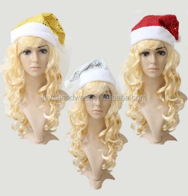 China COMMON Wholesale Christmas Hat/XMAS Hat, Santa Claus Hat Braid Christmas Hat for sale