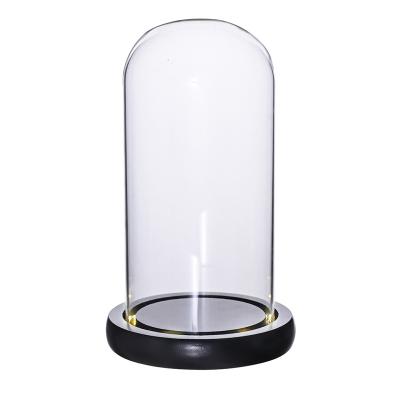 China China Wholesale Decorative Jar Container Display Dome Glass Cloche For Candles for sale