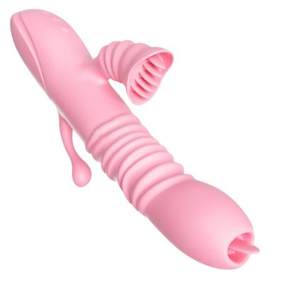 China Language ; 3-vibration frequency; 20-telescopic frequency; Vaginal Massage Clitoral Sucking Vibrator AV Stick Vibration Girl Masturbation for sale