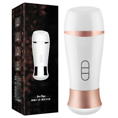 China TPE+ABS Hot Selling High Quality Vaginal Silicone Male Automatic Masturbation Realistic Cup for sale